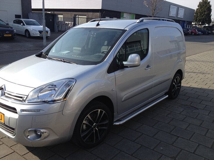 Citroen Berlingo 2008 tot 2018 dakrails aluminium grijs