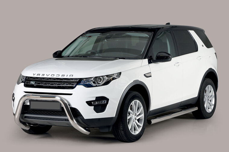 Land Rover Discovery Sport 2019 tot heden - super pushbar &Oslash; 76 mm met CE/EU certificaat - RVS 304 hoogglans gepolijst