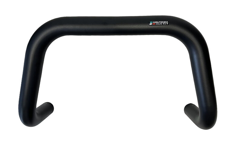 Fiat Freemont 2011 tot heden - super pushbar &Oslash; 76 mm met CE/EU certificaat - RVS 304 zwarte poedercoating