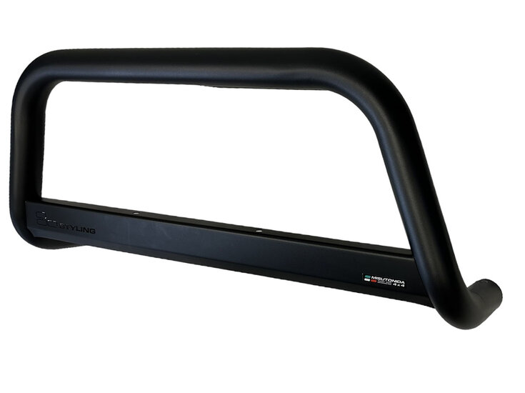 Fiat Freemont 2011 tot heden - pushbar &Oslash; 63 mm met CE/EU certificaat - RVS 304 zwarte poedercoating