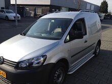 Volkswagen Caddy van 2003 tot 2010 dakrails aluminium grijs