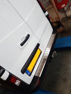 Opel Vivaro 2014+ RVS bumperplaatbeschermer 