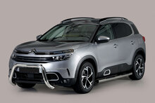 Citro&euml;n C5 Aircross 2019 tot heden &ndash; super pushbar &Oslash; 76 mm met CE/EU certificaat - RVS 304 hoogglans gepolijst