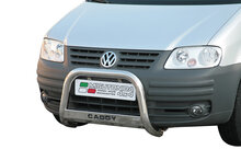 Volkswagen Caddy 2004 tot 2010 - pushbar &Oslash; 63 mm met CE/EU certificaat - RVS 304 hoogglans gepolijst