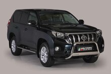 Toyota Land Cruiser 150 2013 tot 2018 &ndash; pushbar &Oslash; 63 mm met CE/EU certificaat - RVS 304 hoogglans gepolijst