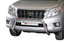 Toyota Land Cruiser 150 2009 tot 2013 &ndash; super pushbar &Oslash; 76 mm extra breed met CE/EU certificaat - RVS 304 hoogglans gepolijst