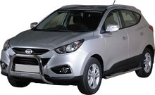 Hyundai IX35 2010 tot 2015 - pushbar &Oslash; 63 mm met CE/EU certificaat - RVS 304 hoogglans gepolijst