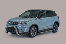 Suzuki Vitara 2019 tot heden - super pushbar &Oslash; 76 mm met CE/EU certificaat - RVS 304 hoogglans gepolijst