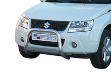 Suzuki Grand Vitara 2009 tot 2013 - pushbar &Oslash; 63 mm met CE/EU certificaat - RVS 304 hoogglans gepolijst