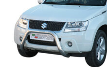 Suzuki Grand Vitara 2009 tot 2013 - super pushbar &Oslash; 76 mm met CE/EU certificaat - RVS 304 hoogglans gepolijst