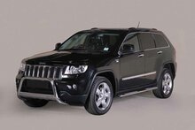 Jeep Grand Cherokee 2011 tot 2015 - pushbar &Oslash; 63 mm met CE/EU certificaat - RVS 304 hoogglans gepolijst