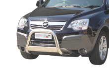 Opel Antara 2007 tot 2011 - pushbar &Oslash; 63 mm met CE/EU certificaat - RVS 304 hoogglans gepolijst