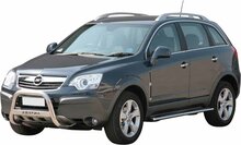 Opel Antara 2007 tot 2011 - pushbar &Oslash; 63 mm met CE/EU certificaat - RVS 304 hoogglans gepolijst