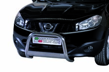 Nissan Qashqai 2010 tot 2014 - pushbar &Oslash; 63 mm met CE/EU certificaat - RVS 304 hoogglans gepolijst