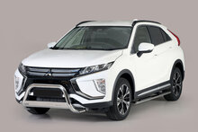 Mitsubishi Eclipse Cross 2017 tot heden - pushbar &Oslash; 63 mm met CE/EU certificaat - RVS 304 hoogglans gepolijst