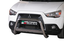 Mitsubishi ASX 2010 tot 2016 - pushbar &Oslash; 63 mm met CE/EU certificaat - RVS 304 hoogglans gepolijst