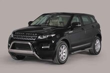 Land Rover Range Rover Evoque 2011 tot 2016 - pushbar &Oslash; 63 mm met CE/EU certificaat - RVS 304 hoogglans gepolijst