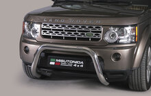 Land Rover Discovery 2013 tot 2016 - super pushbar &Oslash; 76 mm met CE/EU certificaat - RVS 304 hoogglans gepolijst