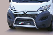 Citro&euml;n &euml;-Jumper 2021 tot heden &ndash; pushbar &Oslash; 63 mm met CE/EU certificaat - RVS 304 hoogglans gepolijst