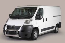 Citro&euml;n Jumper 2006 tot 2014 &ndash; pushbar &Oslash; 63 mm met CE/EU certificaat - RVS 304 hoogglans gepolijst