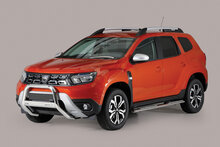 Dacia Duster 2020 tot 2022 &ndash; pushbar &Oslash; 63 mm met CE/EU certificaat - RVS 304 hoogglans gepolijst