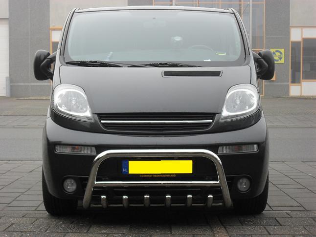 Opel Vivaro pushbar met carterbeschermer 