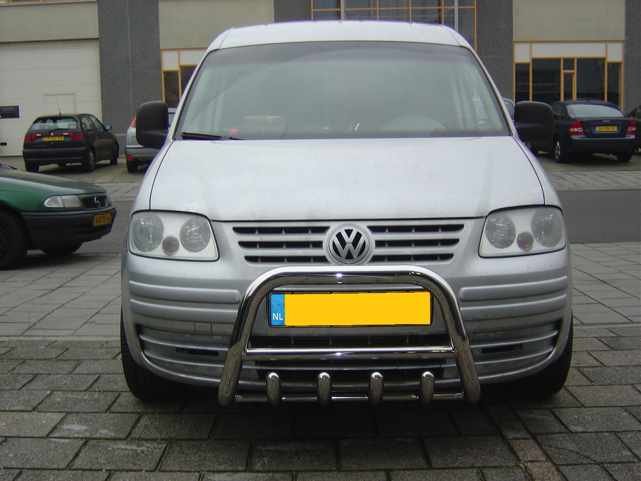 Volkswagen Caddy Pushbar met carterbeschermer 