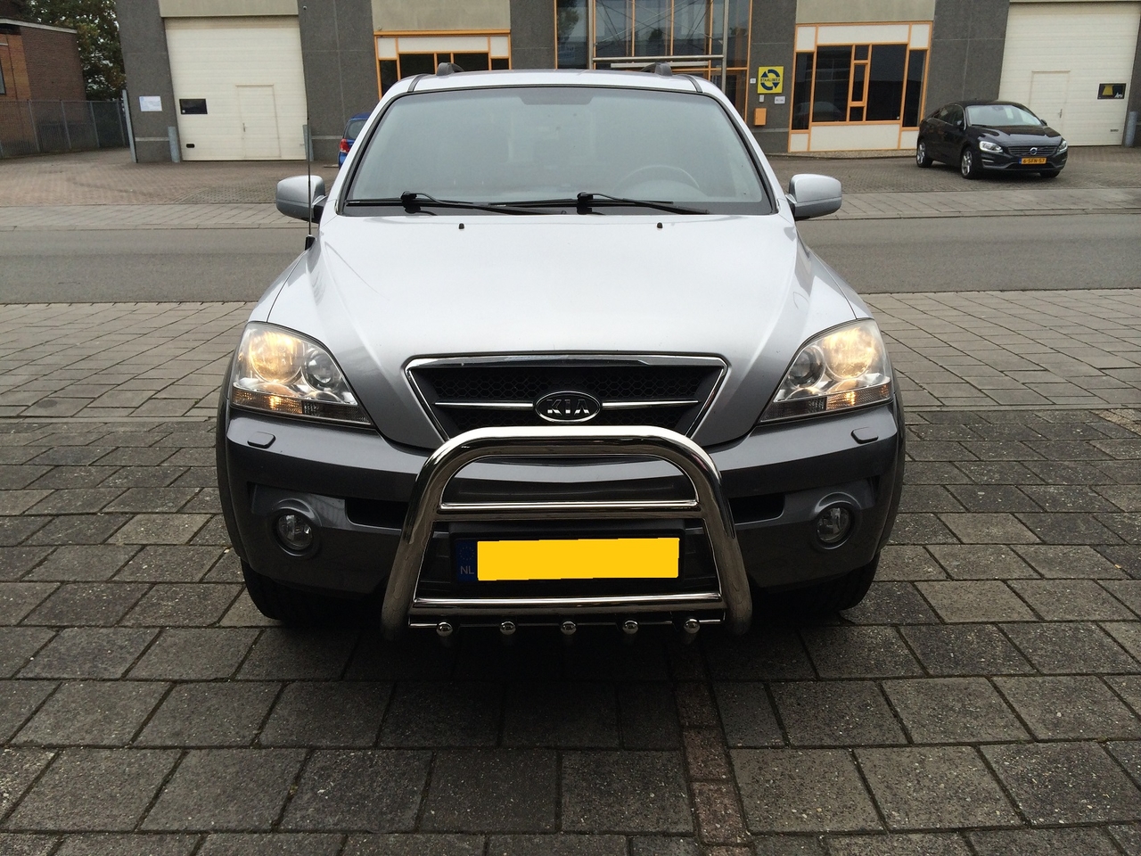 Kia Sorento tot 2008 Pushbar met carterbeschermer 70 mm